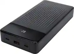 Coolblue BlueBuilt Power Bank 27.000 mAh met Snelladen Zwart aanbieding