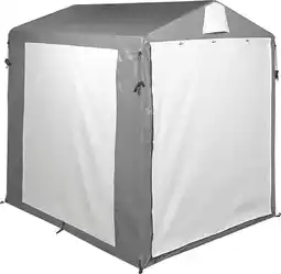 ANWB Campout Schuurtent Voor 3 à 4 fietsen Grijs aanbieding