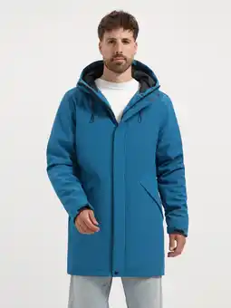 ANWB Travelin' Enok Heren Softshell winterjas Blauw aanbieding