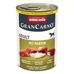 Zooplus animonda GranCarno Original 12/24 x 400 g - met Pens aanbieding