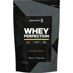 Etos Body&Fit Whey Perfection Eiwitpoeder Chocolate 476 GR aanbieding