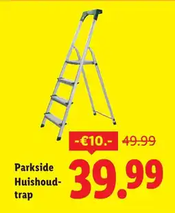 Lidl Parkside Huishoudtrap aanbieding