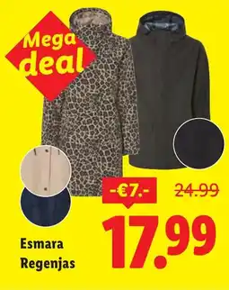 Lidl Esmara Regenjas aanbieding