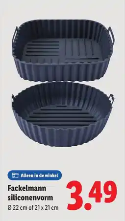 Lidl Fackelmann siliconenvorm aanbieding