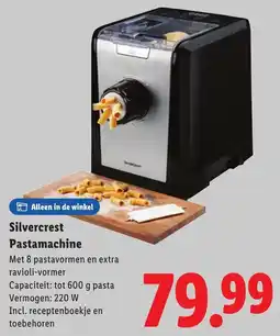 Lidl Silvercrest Pastamachine aanbieding