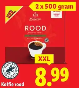 Lidl Koffie rood XXL aanbieding
