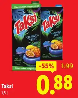 Lidl Taksi aanbieding