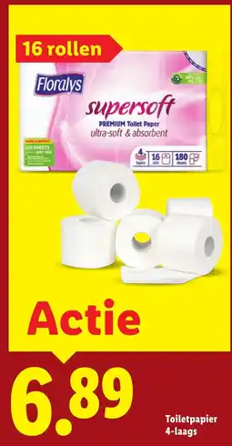 Lidl Toiletpapier 4-laags aanbieding