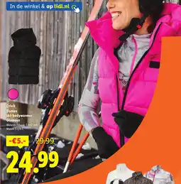 Lidl Crivit Dames Ski Bodywarmer Glamour aanbieding