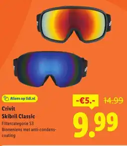 Lidl Crivit Skibril Classic aanbieding