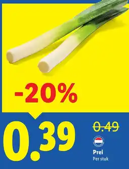 Lidl Prei aanbieding