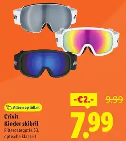 Lidl Crivit Kinder Skibril aanbieding