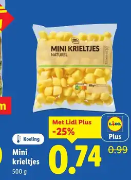 Lidl Mini krieltjes aanbieding