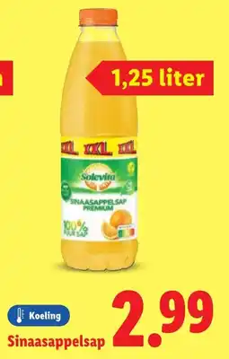 Lidl Sinaasappelsap aanbieding