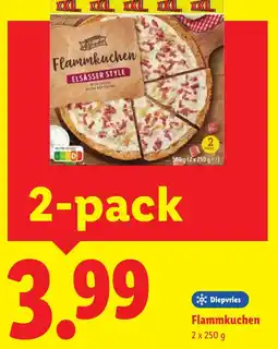 Lidl Flammkuchen aanbieding