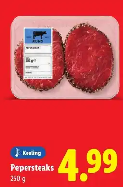 Lidl Pepersteaks aanbieding