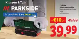 Lidl Parkside Bandschuurmachine aanbieding
