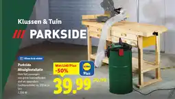 Lidl Parkside Afzuiginstallatie aanbieding