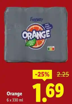 Lidl Orange aanbieding