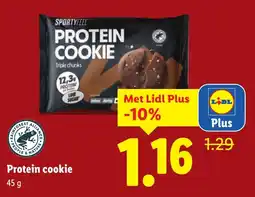 Lidl Protein cookie aanbieding