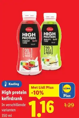 Lidl High protein kefirdrank aanbieding