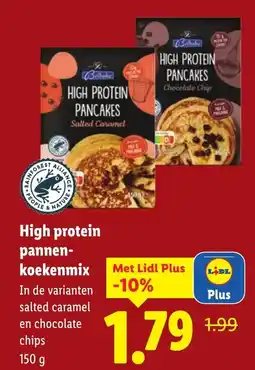 Lidl High protein pannen- koekenmix aanbieding