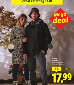 Lidl Esmara Regenjas aanbieding