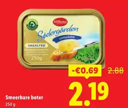 Lidl Smeerbare boter aanbieding