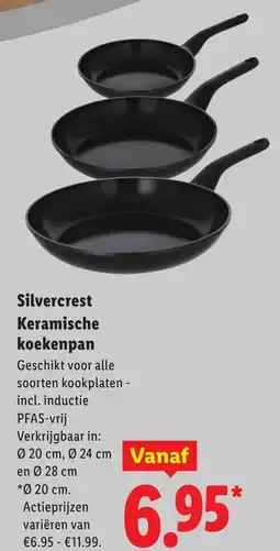 Lidl Silvercrest Keramische koekenpan aanbieding