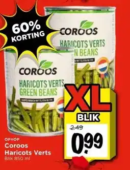 Vomar Voordeelmarkt Coroos Haricots Verts aanbieding