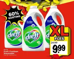 Vomar Voordeelmarkt Dreft Vloeibaar Wasmiddel aanbieding