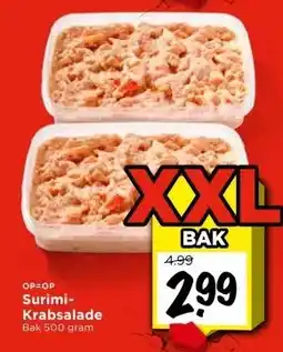 Vomar Voordeelmarkt Surimi- Krabsalade aanbieding