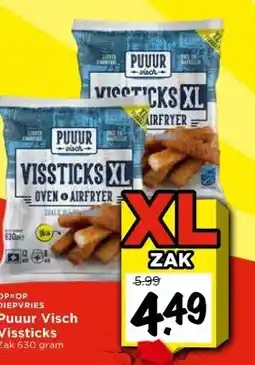 Vomar Voordeelmarkt Puuur Visch Vissticks aanbieding