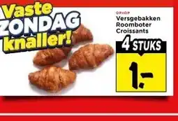 Vomar Voordeelmarkt Versgebakken Roomboter Croissants aanbieding
