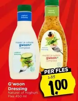 Vomar Voordeelmarkt G'woon Dressing aanbieding