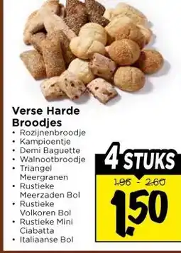 Vomar Voordeelmarkt Verse Harde Broodjes aanbieding