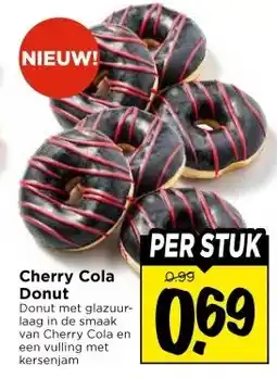 Vomar Voordeelmarkt Cherry Cola Donut aanbieding