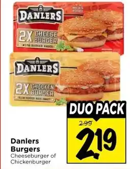 Vomar Voordeelmarkt Danlers Burgers aanbieding