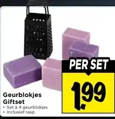 Vomar Voordeelmarkt Geurblokjes Giftset aanbieding