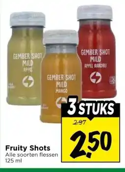 Vomar Voordeelmarkt Fruity Shots aanbieding