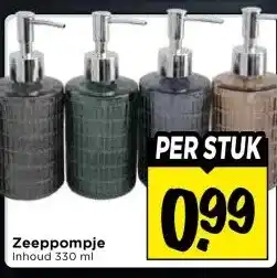 Vomar Voordeelmarkt Zeeppompje aanbieding