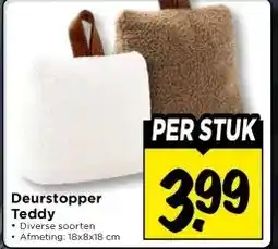 Vomar Voordeelmarkt Deurstopper Teddy aanbieding