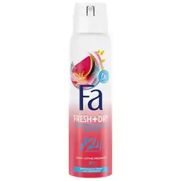 Trekpleister Fa Fiji Dream Antitranspirant Spray aanbieding