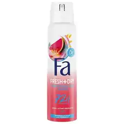 Trekpleister Fa Fiji Dream Antitranspirant Spray aanbieding