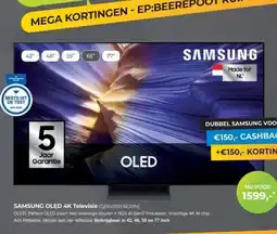 EP Beerepoot SAMSUNG OLED 4K Televisie (QE65592FAEXXN) aanbieding