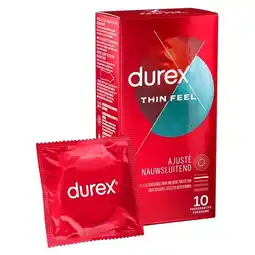 Trekpleister Durex Thin Feel Close Fit Condooms aanbieding