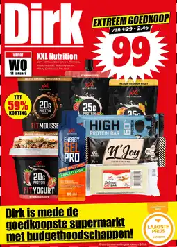 Dirk XXL Nutrition aanbieding
