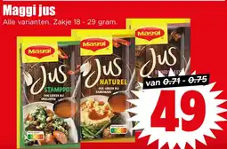 Dirk Maggi Jus aanbieding