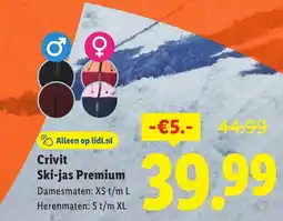 Lidl Crivit Ski-jas Premium aanbieding