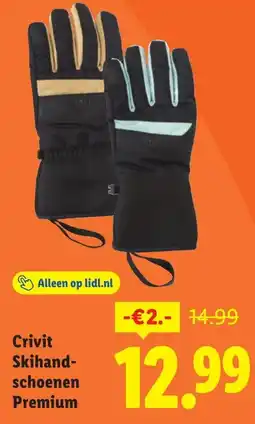 Lidl Crivit Skihand- schoenen Premium aanbieding